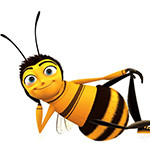 99px.ru аватар Желтая пчелка лежит
