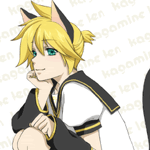 Аватар Нэко Вокалоид Кагамине Лен / Vocaloid Kagamine Len