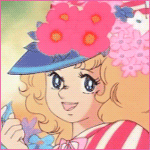 99px.ru аватар Candice Candy White Audry / Кэндис Кэнди Уайт Эндри из аниме Candy Candy / Кэнди-Кэнди в шляпке с цветами