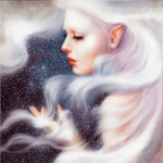 Аватар Эльфийка с длинными белыми волосами, by MartaEmilia