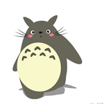 99px.ru аватар Тоторо / Totoro из аниме My Neighbor Totoro / Tonari no Totoro / Мой сосед Тоторо