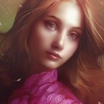 Аватар Портрет девушки с серыми глазами, by NUMYUMY