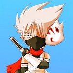 99px.ru аватар Какаши Хатаке / Kakashi Hatake в форме ANBU в виде чиби из аниме Наруто / Naruto