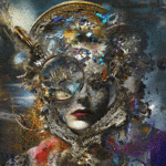 99px.ru аватар Анимированная абстракция девушки в разных цветах