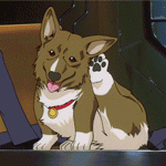 99px.ru аватар Пес Эйн / Ein из аниме Ковбой Бибоп / Cowboy Bebop