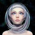 Аватар Девушка с оригинально уложенными волосами, by Satoshi Ueda