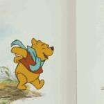 99px.ru аватар Весело бегущий Винни Пух из мультфильма Медвежонок Винни и его друзья / Winnie the Pooh