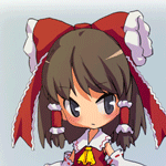 Аватар Кружащая по кругу Hakurei Reimu / Рейму Хакурей из Тохо / Touhou Project