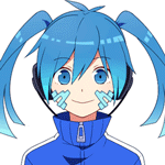 Аватар Enomoto Takane / Эномото Таканэ из аниме Kagerou Project / Призрачный проект мило улыбается