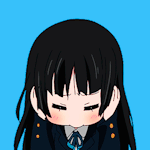 Аватар Смущающая Мио Акияма / Mio Akiyama из аниме Кэйон! / K-On!
