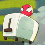 99px.ru аватар Spiderman / Человек-паук превращается в тост
