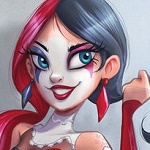 99px.ru аватар Harley Quinn / Харли Квинн, by Carlos Ortega Elizalde