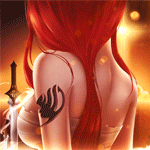 Аватар Эльза Скарлет / Erza Scarlet из аниме Хвост феи / Fairy tail