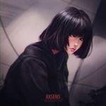 Аватар Девушка с черными волосами, by Axsens