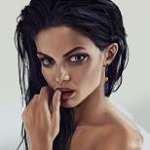 99px.ru аватар Девушка держит руку у рта