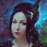 Аватар Девушка с родинкой на лице, by Nikulina-Helena