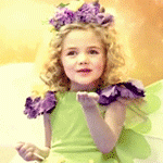 99px.ru аватар Девочка сдувает с ладошки волшебную пыльцу