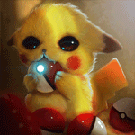 99px.ru аватар Пикачу / Pikachu из игры Покемон / Pokemon, by SarwarZahirKhan