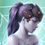 99px.ru аватар Роковая Вдова / Амели Лакруа из игры Overwatch / Дозор