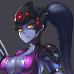 99px.ru аватар Роковая Вдова / Амели Лакруа из игры Overwatch / Дозор