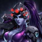 99px.ru аватар Роковая Вдова / Амели Лакруа из игры Overwatch / Дозор