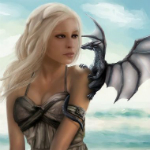 99px.ru аватар Дейнерис Таргариен / Daenerys Targaryen из сериала Игра Престолов / Game Of Trones