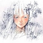 Аватар Портрет девочки в цветах, by nhienan