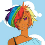 Аватар Рейнбоу Деш / Rainbow Dash из мультсериала Мои маленькие пони: Дружба — это чудо / My Little Pony: Friendship is Magic