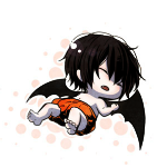 Аватар Чиби Hibari Kyoya / Хибари Кея летушая мышь мило спит, из аниме Репетитор-киллер Реборн! / Katekyo Hitman REBORN