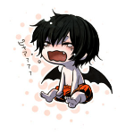 Аватар Чиби Hibari Kyoya / Хибари Кея летушая мышь плачет, из аниме Репетитор-киллер Реборн! / Katekyo Hitman REBORN