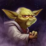 Аватар Йода из мультсериала Звездные войны, аrt by NestStrix