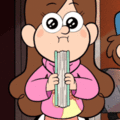 99px.ru аватар Mabel Pines / Мэйбл Пайнс открывает и закрывает книгу из мультсериала Gravity Falls / Гравити Фолз (Babump)
