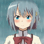 99px.ru аватар Персонаж Miki Sayaka под дождем, by gaku