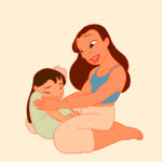 Аватар Сестры Лило и Нани из мультфильма Лило и Стич / Lilo & Stitch