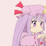 Аватар Пачули Нолидж / Patchouli Knowledge из игры Touhou Project / Проект Восток