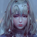 Аватар Красивая девушка в образе Jeanne dArc / Жанны д’Арк, by GUWEIZ