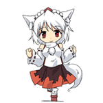 Аватар Момиджи Инубашири / Momiji Inubashiri из игры Тохо / Touhou Project / Проект Восток