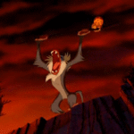 Аватар Рафики трясет жезлом, мультфильм The Lion King / Король лев