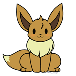 99px.ru аватар Иви / Eevee из аниме Покемон / Pokemon
