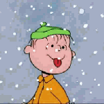 99px.ru аватар Мальчишка пробует на вкус первый выпавший снег