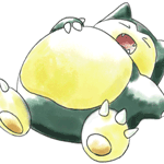 Аватар Спящий Снорлакс / Snorlax из аниме Покемон / Pokemon