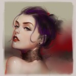 99px.ru аватар Милая девушка с украшением на шее