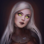 99px.ru аватар Девушка со светлыми волосами и зелеными глазами, by JuneJenssen