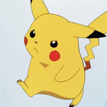 99px.ru аватар Идущий Pikachu / Пикачу из аниме Pokemon / Покемон