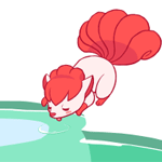 99px.ru аватар Vulpix / Вульпикс из аниме и игры Pokemon / Покемон