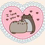 99px.ru аватар Два милых котика (I love you / Я люблю тебя)