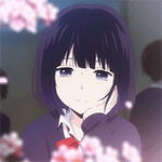 Аватар Ханаби Ясураока / Hanabi Yasuraoka из аниме Тайные желания отвергнутых / Kuzu no Honkai