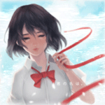 99px.ru аватар Miyamizu Mitsuha / Миямизу Митсуха из аниме Kimi no Na wa / Твое имя, by Eikomi
