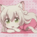 99px.ru аватар Девочка - кошка Ши / Shi из аниме Кошачьи дни / Nyanko Days