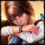 Аватар Плачущая Максин Колфилд / Maxine Caulfield, более известная как Макс / Max — главная героиня игры Life is Strange / Жизнь – странная штука, с голубой бабочкой на плече